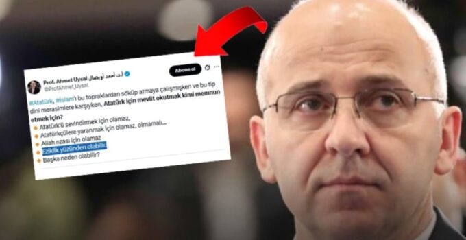 Skandal 10 Kasım paylaşımına tepki yağınca apar topar sildi