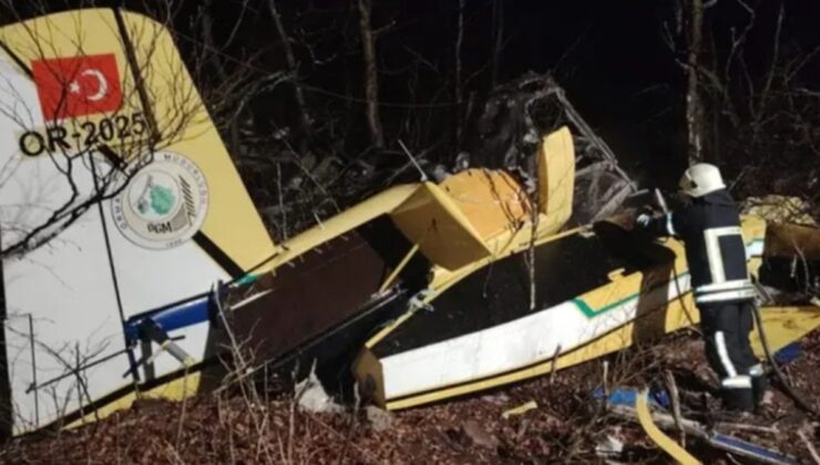 Tarım ve Orman Bakanlığı’ndan düşen uçağa ilişkin açıklama