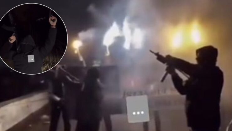 Türkiye’ye korku salan çete liderinin doğum günü sokakta silahlarla kutlandı