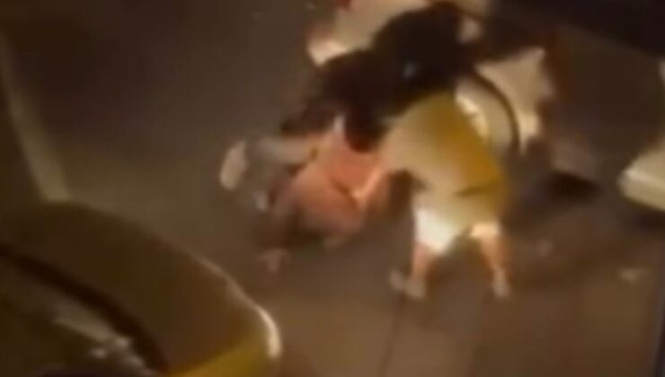 Üsküdar’da önce kaza sonra kavga!