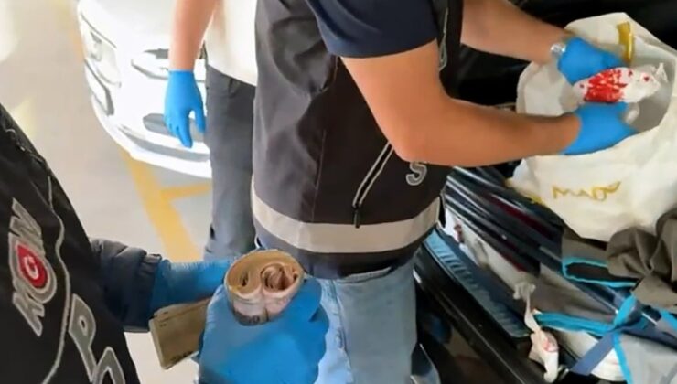 8 kilo altın sevgilisinin kasasından çıktı