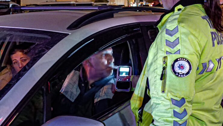 Adana’da trafik denetimi: 60 sürücüye 495 bin TL ceza