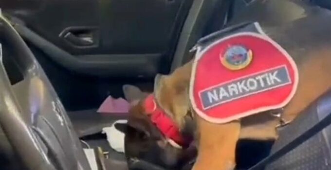 Antalya Serik’te otomobilin şaftına gizlenen 17 kilo metamfetamin ele geçirildi