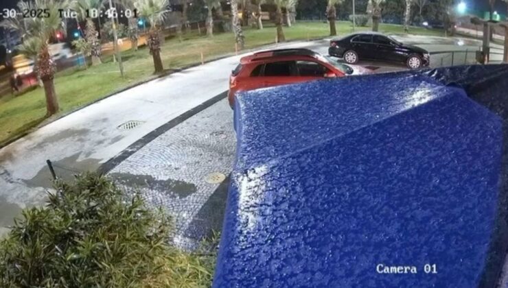 Aydın’da feci kaza kamerada: 15 yaşındaki çocuk ağır yaralandı