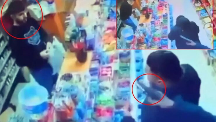 Babasının gözü önünde oğlunu vurdu! Kan donduran anlar kamerada