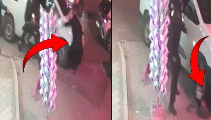 Bekçilerden kaçarken yoldaki kadını ezdi!