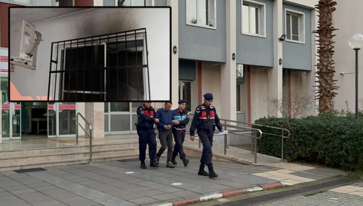 Boşanma aşamasındaki eşinin evini kundaklamaya çalışan kişi yakalandı