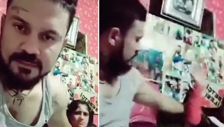 Canlı yayın açıp acımasızca kadın dövdü! İzleyenler polise ihbar etti