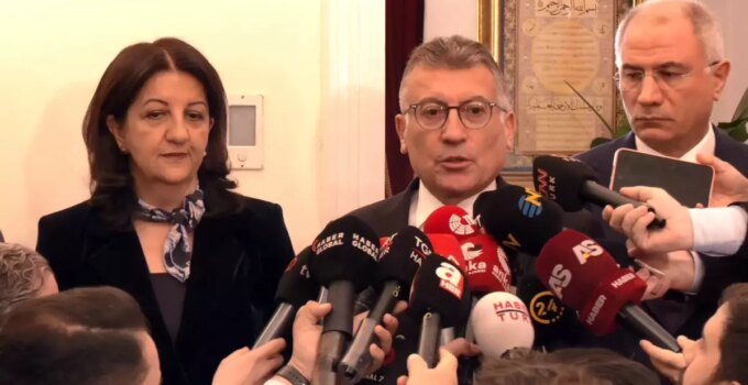 DEM Parti, AK Parti’yi ziyaret etti! İşte ilk açıklama