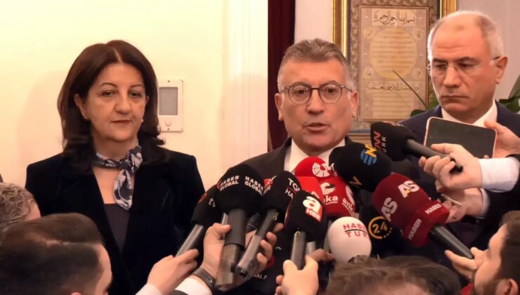 DEM Parti, AK Parti’yi ziyaret etti! İşte ilk açıklama