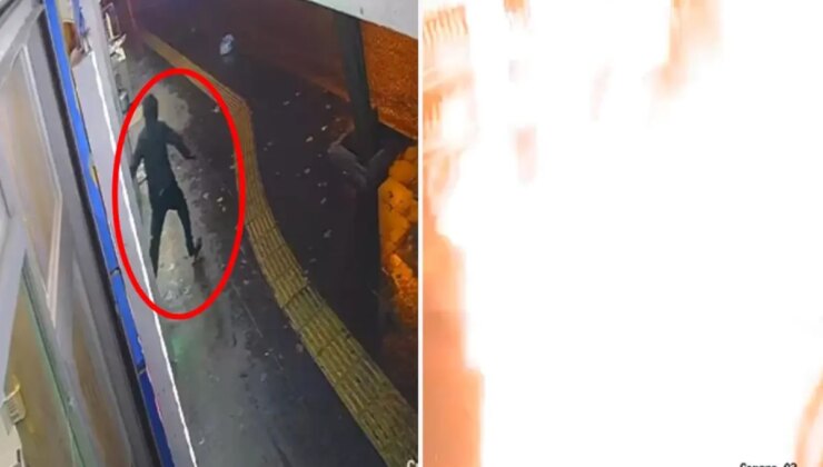 Diyarbakır’da markete düzenlenen el bombalı saldırı kamerada