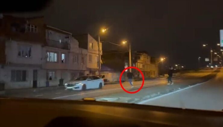 Gasbettiği taksiyle kaza yapınca yaya olarak kaçmaya çalışan şüpheli yakalandı