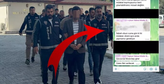 Görevden uzaklaştırılan il göç idaresi müdürünün mesajları ortaya çıktı