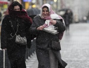 İstanbul’a yılbaşından önce kar sürprizi!