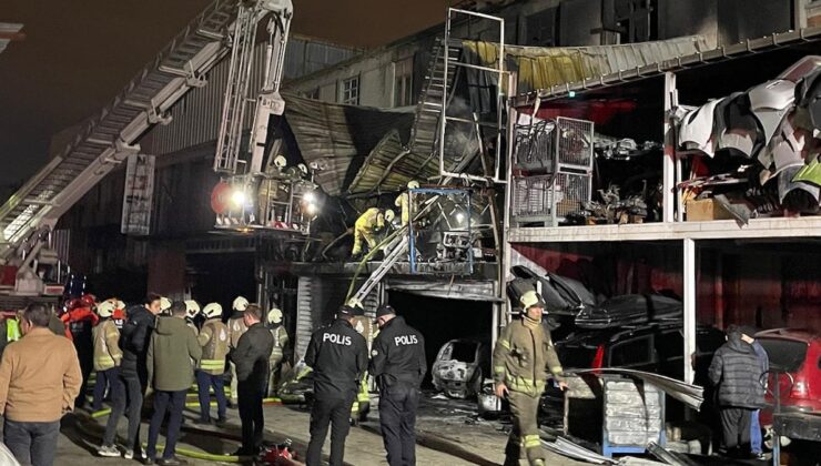 İstanbul’daki yangında can pazarı: 1 ölü, 1 yaralı