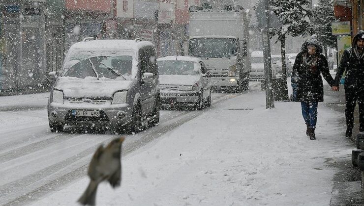 Kars ve Ardahan’da kar yağışı etkili oluyor