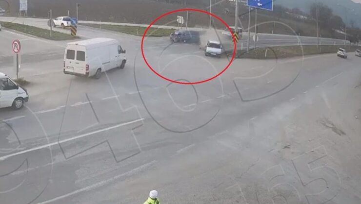 Kırmızı ışıkta faciaya ramak kala