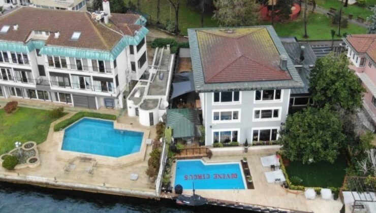 Uyuşturucu ve seks partilerinin yapıldığı yalıda garip şifre