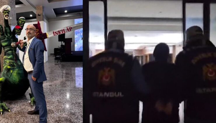 Yaptıkları heykel sonrası tutuklandılar