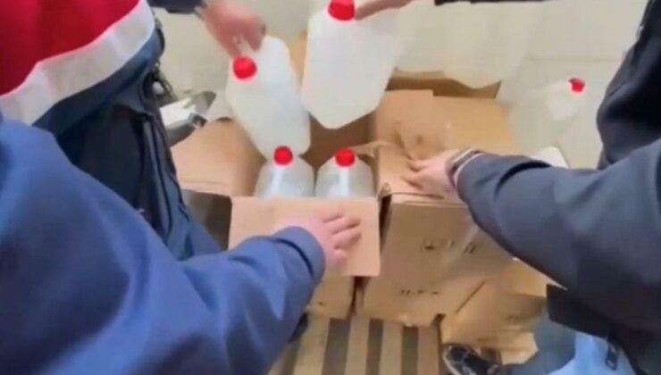 Yılbaşı öncesi operasyon: Litrelerce yakalandı