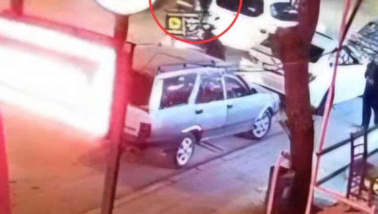 Yol vermedi diye kuryeyi yüzünden bıçakladılar!