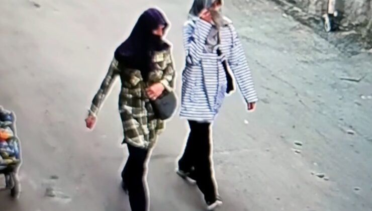 Yüzlerini eşarpla gizleyen anne-kız vurgun yaptı