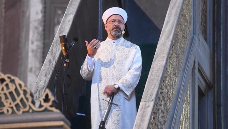 Ali Erbaş adrese teslim  ilanla akademisyen oldu