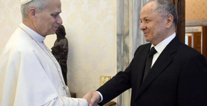 Barzani, Papa ile görüştü: Kürtler için yardım istedim