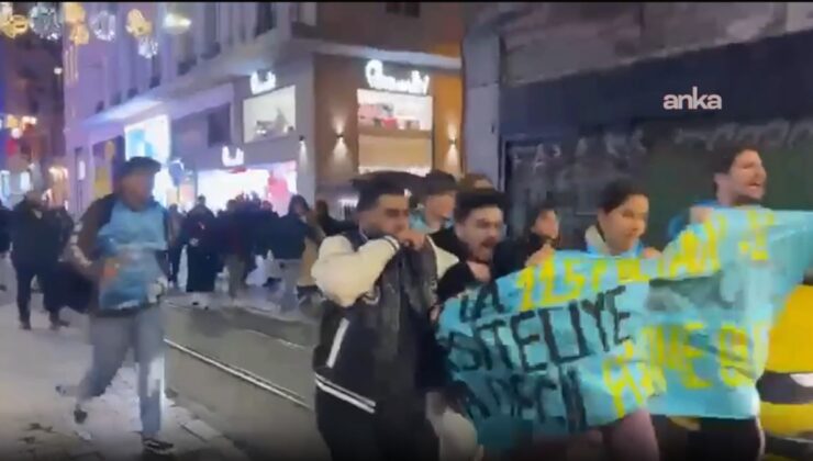 Burs ve kredi zammını protesto eden öğrenciler gözaltına alındı