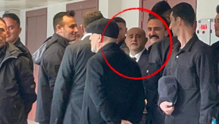 Duruşmaya koruma ordusuyla gelen çete liderine etten duvar!