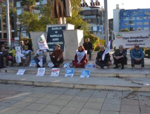 Emekliler zamma karşı meydanda: “Geçinemiyoruz”