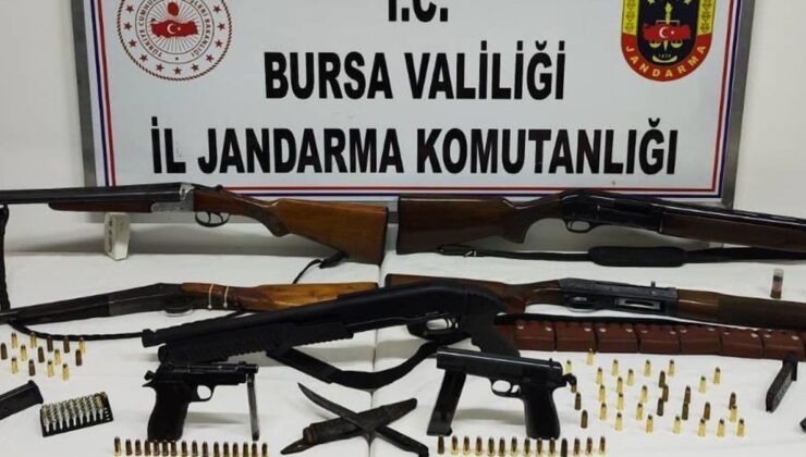 Evden cephanelik çıktı: İznik’te 2 şüpheli gözaltında