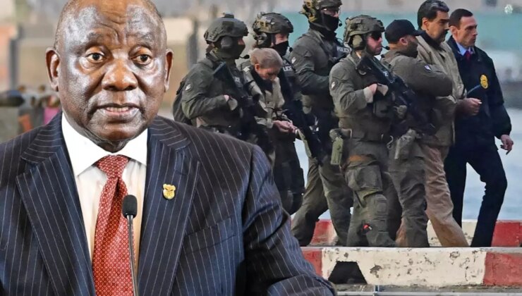 Güney Afrika Cumhurbaşkanı Ramaphosa: Maduro ve eşini derhal serbest bırakın