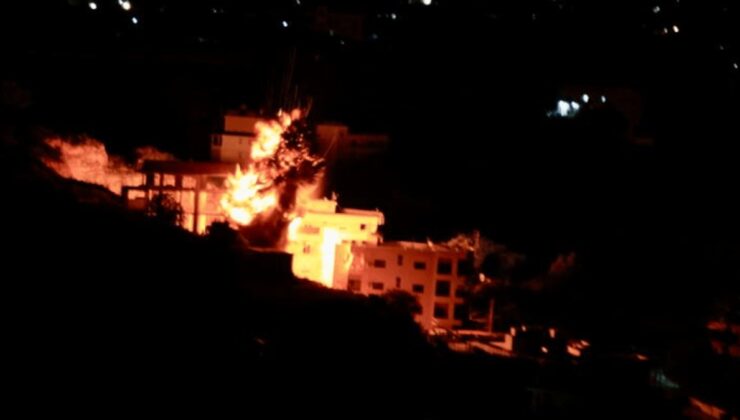 İsrail ordusu, Lübnan’ın güneyine saldırdı