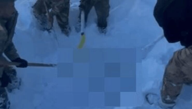 Kan donduran olay: Kar altında ceset bulundu