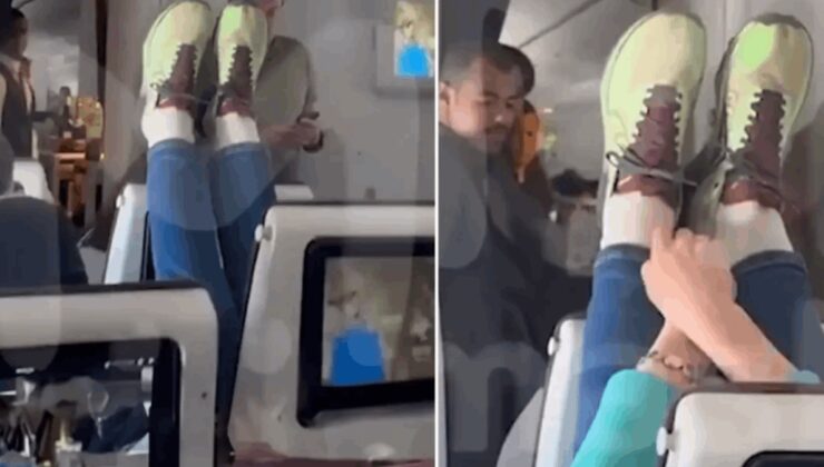 Koltuğunu indiren yolcudan intikamı böyle aldı