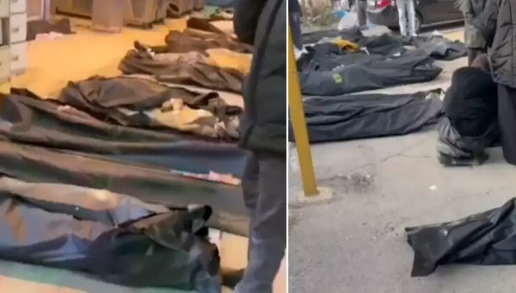 Komşu kan gölüne döndü! Ceset torbaları artık hastanelere sığmıyor