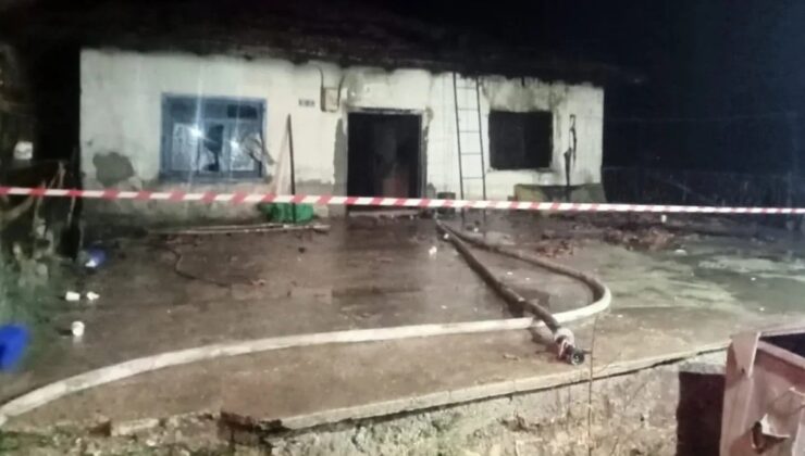 Kütahya’da yangın faciası: Yaşlı kadın hayatını kaybetti