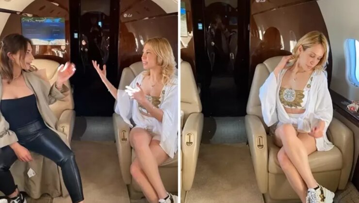 Malum jetin içinden! İşte Rabia Karaca’nın telefonundan çıkan video