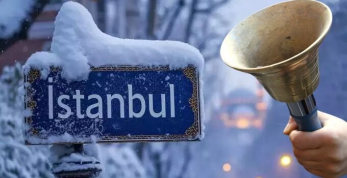 Meteoroloji ve AKOM uyardı, gözler valiliğe çevrildi: İstanbul’da pazartesi günü okullar tatil olacak mı?