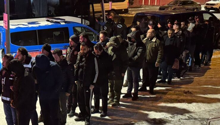 Nevşehir merkezli tefecilik operasyonunda 34 şüpheli adliyeye sevk edildi