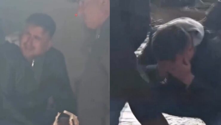 Tarlaya giren çiftçi hüngür hüngür ağlamaya başladı