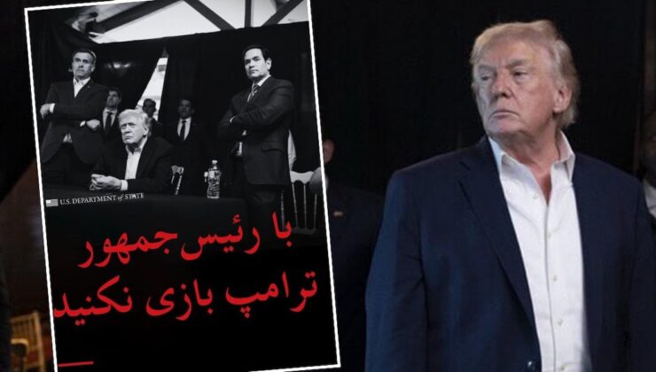Trump gözünü bu kez İran’a dikti: Bu fotoğrafla Farsça gözdağı verdi