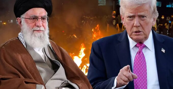 Trump’tan iç savaşın eşiğindeki İran’a bir tehdit daha: Çok sert vururuz