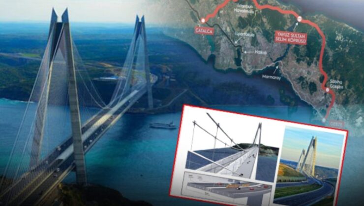 Yavuz Sultan Selim Köprüsü’nden tren geçecek!