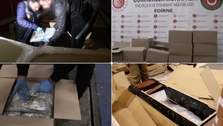 Yılbaşından bu yana piyasa değeri 1 milyar 697 milyon TL olan uyuşturucu ele geçirdi