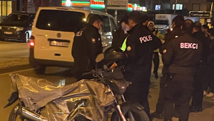 İki motosiklet çarpıştı… 1’i hamile 2 yaralı