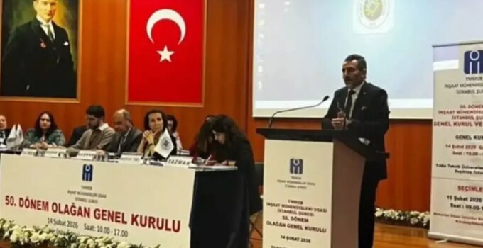 İnşaat Mühendisleri Odası İstanbul Şube’de 42 yıl sonra değişim