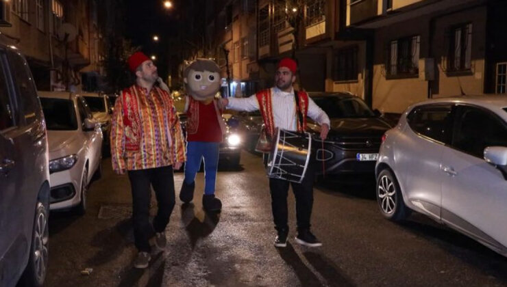 İstanbul’da ramazan davulcuları sahur mesaisine başladı