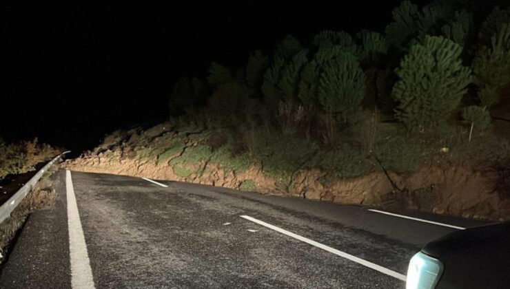 Manisa’da toprak kayması: İstanbul-İzmir Otoyolu ulaşıma kapatıldı